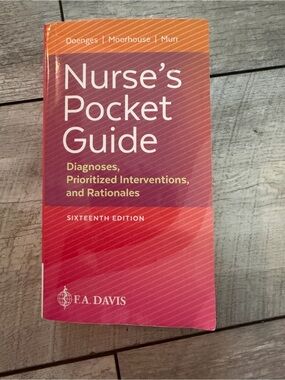 Nurse’s Pocket Guide: Diagnoses, Prioritized Interventions, and Rationales (16th